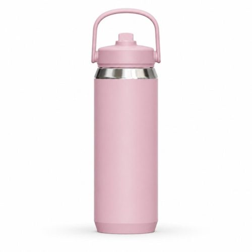 540ml Insulated Sports Water Bottle with Straw Lid & Carry Handle