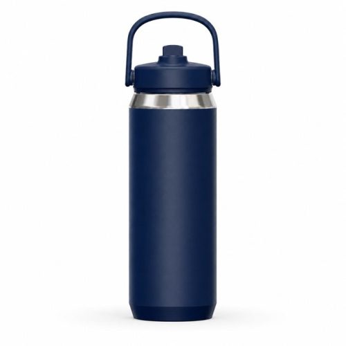 540ml Insulated Sports Water Bottle with Straw Lid & Carry Handle