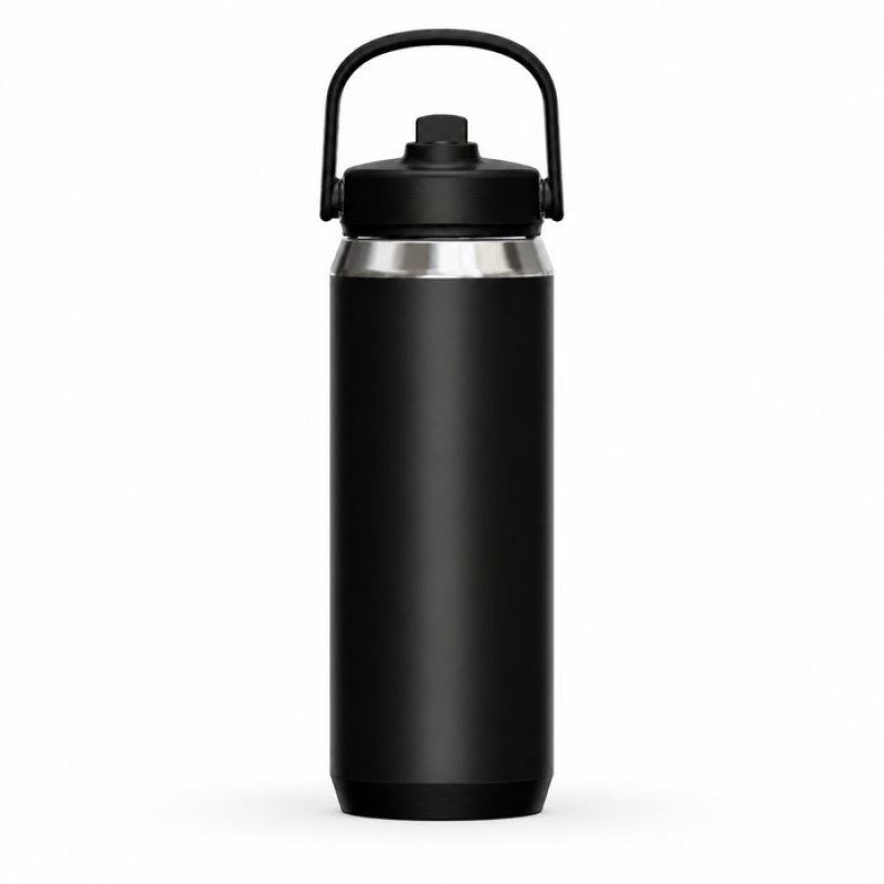 540ml Insulated Sports Water Bottle with Straw Lid & Carry Handle