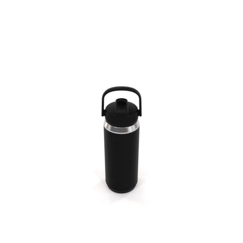540ml Insulated Sports Water Bottle with Straw Lid & Carry Handle