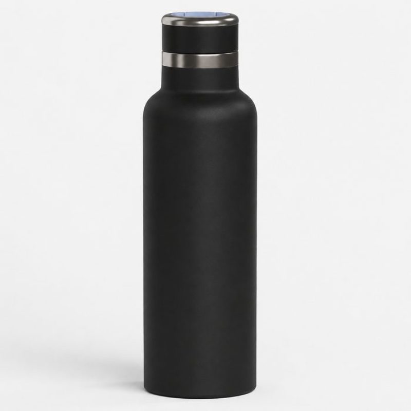 Qualflask 20 oz Insulated Stainless Steel Journey Water Bottle Vacuum Flask with Leakproof Lid