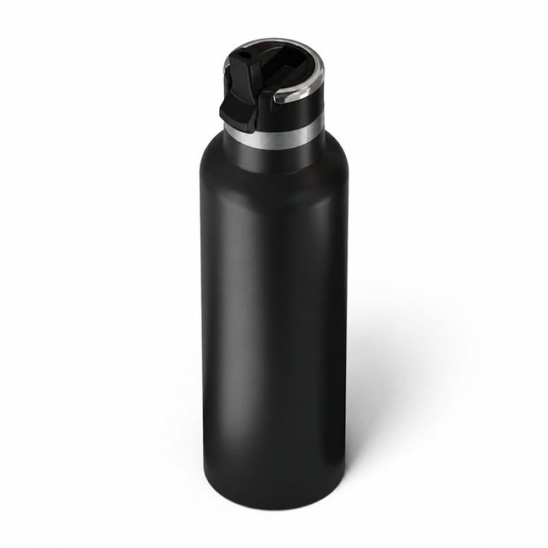 Qualflask 20 oz Insulated Stainless Steel Journey Water Bottle Vacuum Flask with Leakproof Lid
