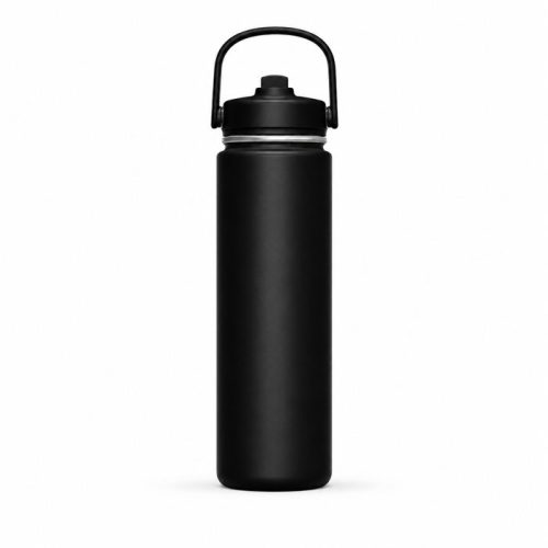 720ml Insulated Sports Water Bottle with Straw Lid & Carry Handle