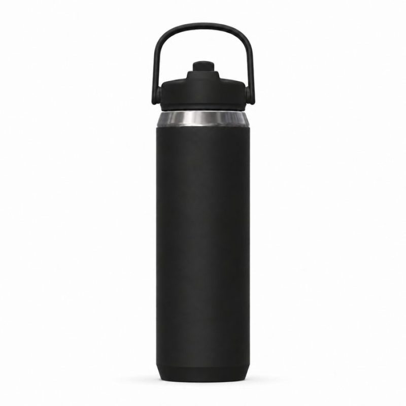 720ml Insulated Sports Water Bottle with Straw Lid & Carry Handle