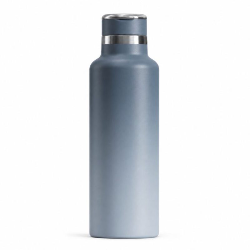 Qualflask 24 oz Insulated Stainless Steel Journey Water Bottle Vacuum Flask with Leakproof Lid