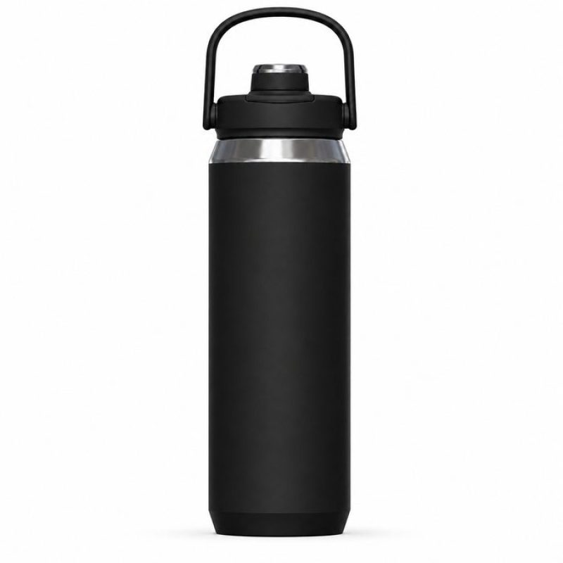 720ml Insulated Outdoor Water Bottle with Direct-Drink Metal Lid