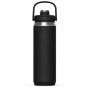 720ml Insulated Outdoor Water Bottle with Direct-Drink Metal Lid