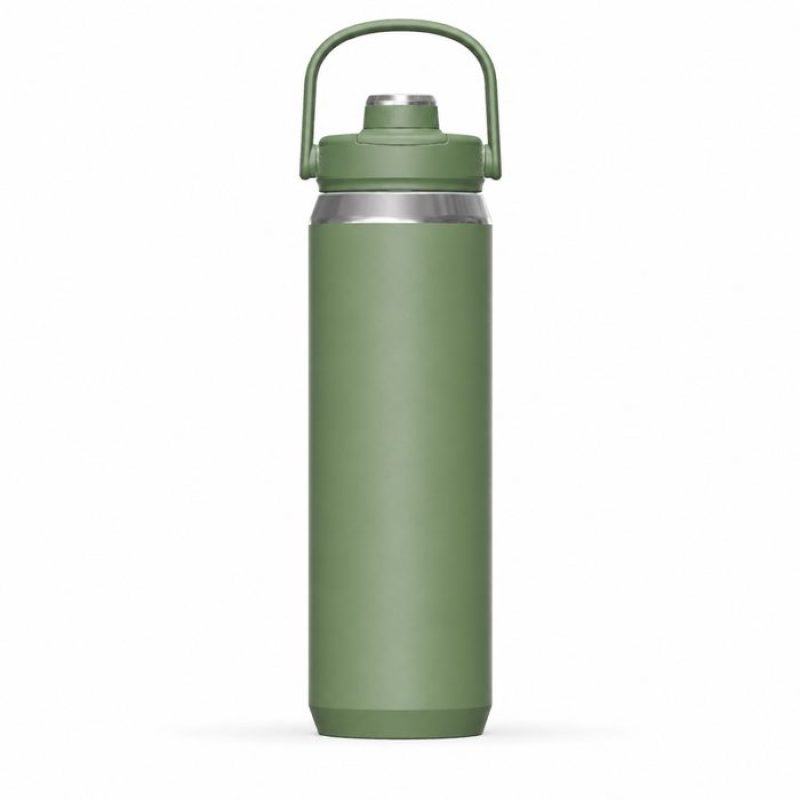 720ml Insulated Outdoor Water Bottle with Direct-Drink Metal Lid