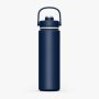 720ml Insulated Outdoor Water Bottle with Direct-Drink Metal Lid