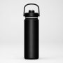 720ml Insulated Outdoor Water Bottle with Direct-Drink Metal Lid
