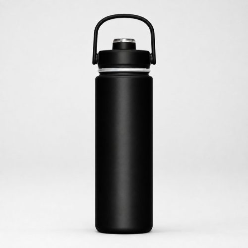 720ml Insulated Outdoor Water Bottle with Direct-Drink Metal Lid