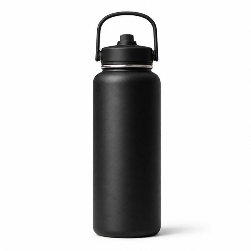 960ml Insulated Outdoor Water Bottle with Direct-Drink Lid