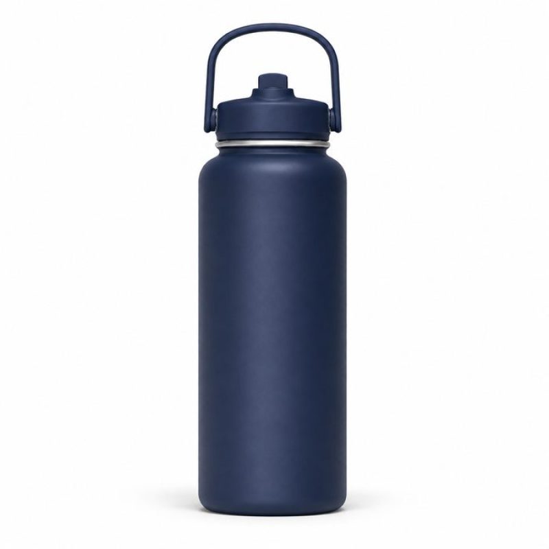 960ml Insulated Outdoor Water Bottle with Direct-Drink Lid