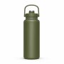960ml Insulated Sports Water Bottle with Straw Lid & Carry Handle