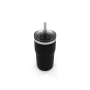 20oz Cream Beige Straw Tumbler