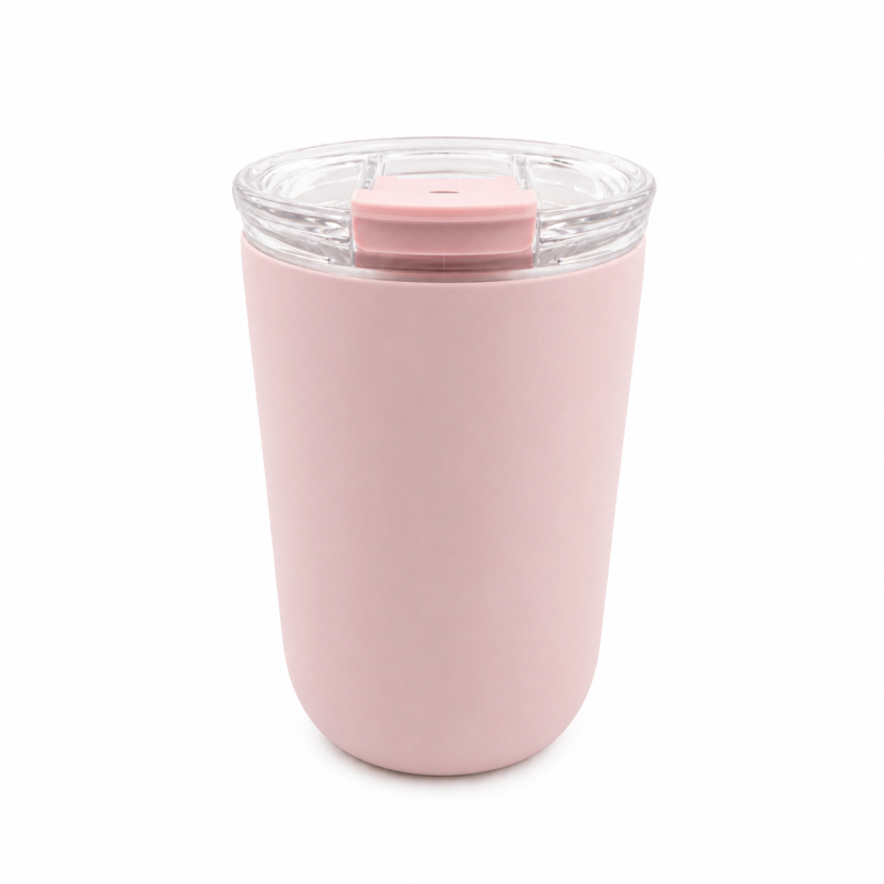 16oz Blush Pink Vacuum Coffee Tumbler