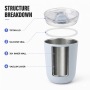 12oz Minimalist Vacuum Coffee Tumbler