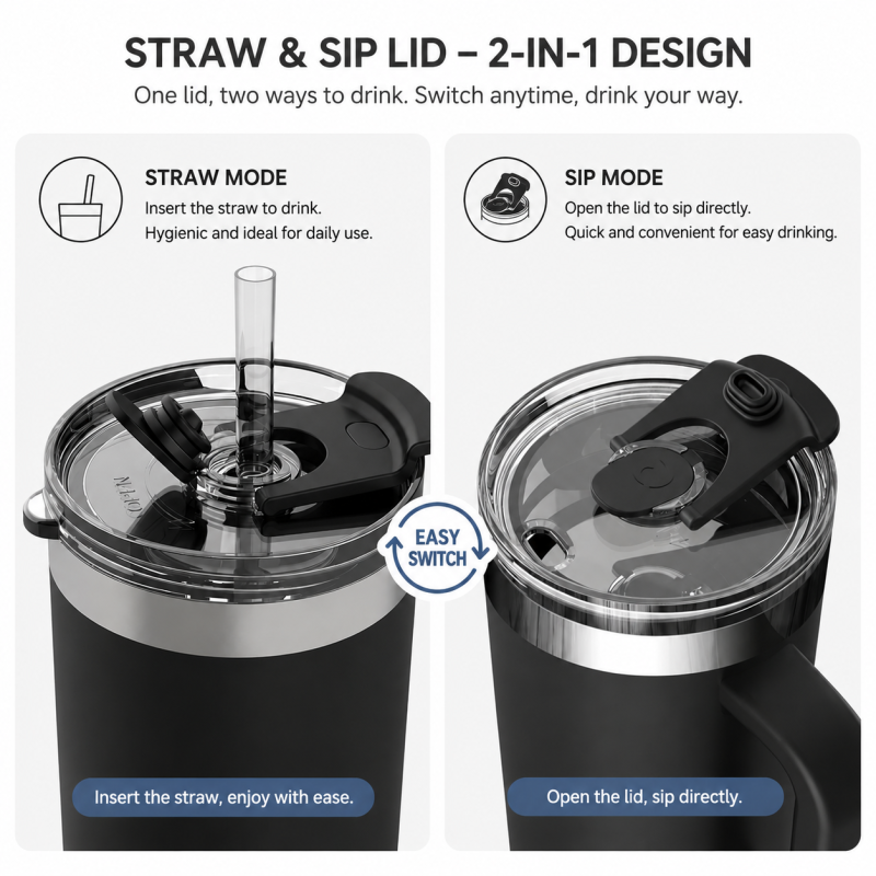 20oz Cream Beige Straw Tumbler