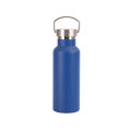 Stainless‑steel American‑style Wide‑mouth Sports Water Bottle, Double‑wall Vacuum Insulated Tumbler, Outdoor Cycling Mug with Carry Handle
