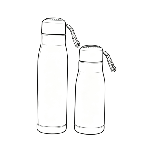 Vacuum flasOutdoor Portable different Capacity Thermos Bottle Stainless Steel Insulated Water Bottle with Handle