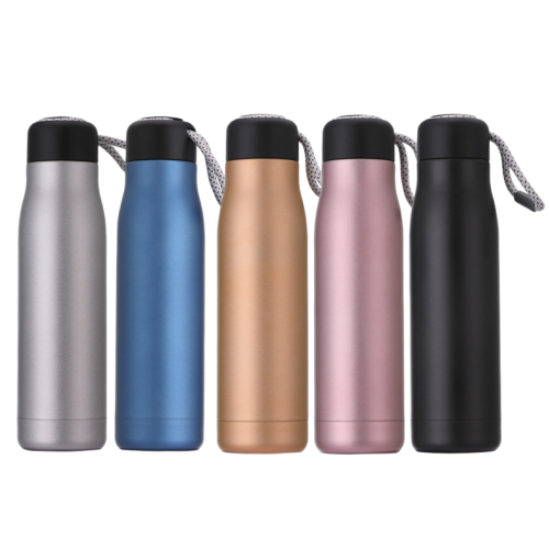 Vacuum flasOutdoor Portable different Capacity Thermos Bottle Stainless Steel Insulated Water Bottle with Handle