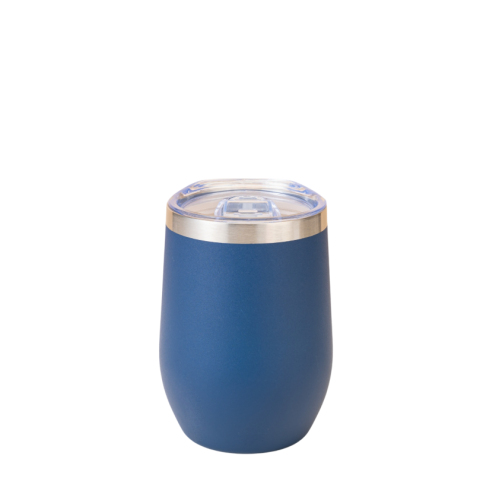12oz Vacuum Insulated wine mug egg mug Coffee Mug with Slider Lid