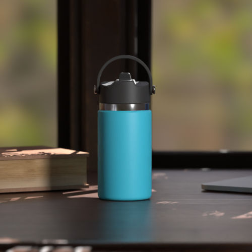 12oz Double Stainless Steel Vacuum Insulated  Wide mouthed flask