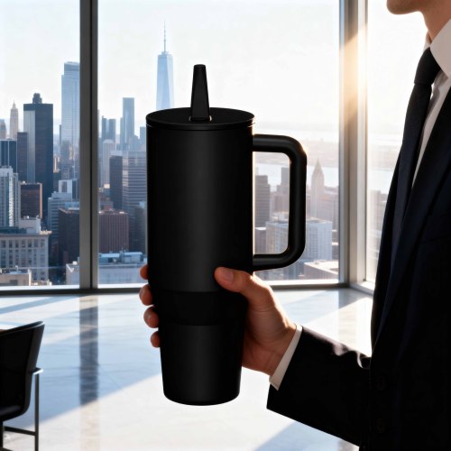 40oz Modern Tumbler with Handle
