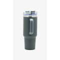 40oz Insulated Travel Tumbler With Handle and Straw
