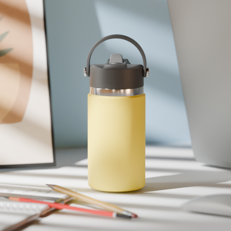 12oz Double Stainless Steel Vacuum Insulated  Wide mouthed flask