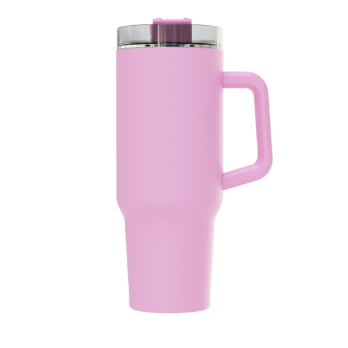 40oz Insulated Travel Tumbler With Handle and Straw 40oz Insulated Travel Tumbler With Handle and Straw