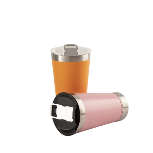 stainless steel classic auto mug beer mug with opener traditional and professional