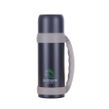 Customized 304 Stainless Steel Double Wall Vacuum travel pot Outdoor Sports Travel pot Handle Lid Hiking 24 hours