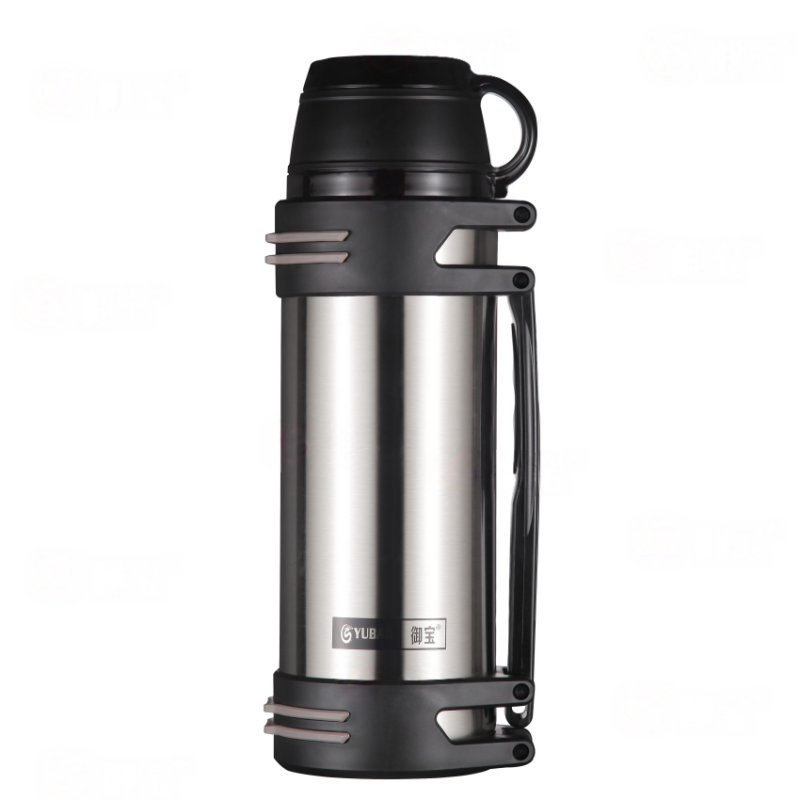 Customized Large Capacity SUS304 Stainless Steel Vacuum Insulated travel jug Pot Handle Lid Outdoor