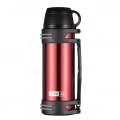 Customized Large Capacity SUS304 Stainless Steel Vacuum Insulated travel jug Pot Handle Lid Outdoor