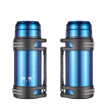Stainless Steel 304 Double Wall Vacuum Flask Outdoor Sports Travel pot Handle Lid Hiking 24hr 