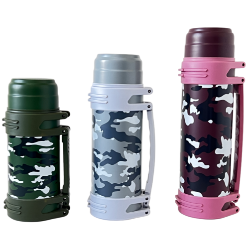 Stainless Steel Travel Pot travel Jug hot and cold keeping Durable for Camping and Outdoor Adventures