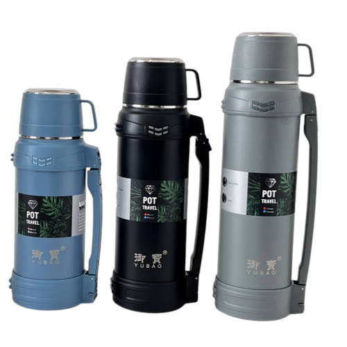Customized 304 Stainless Steel Double Wall Vacuum travel pot Outdoor Sports Travel pot Handle Lid Hiking 24 hours Customized 304 Stainless Steel Double Wall Vacuum travel pot Outdoor Sports Travel pot Handle Lid Hiking 24 hours