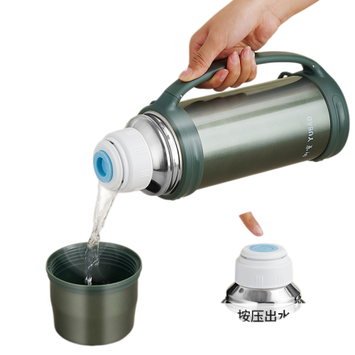 Stainless Steel Travel Pot big capacity and Durable for Camping and Outdoor Adventures