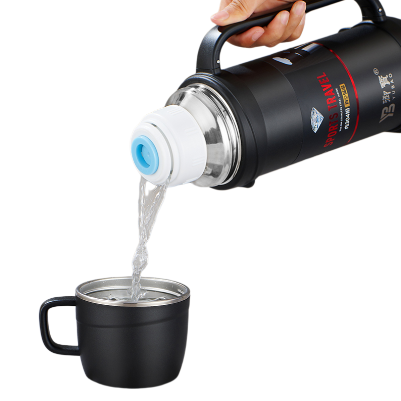 Stainless Steel Travel Pot big capacity and Durable for Camping and Outdoor Adventures