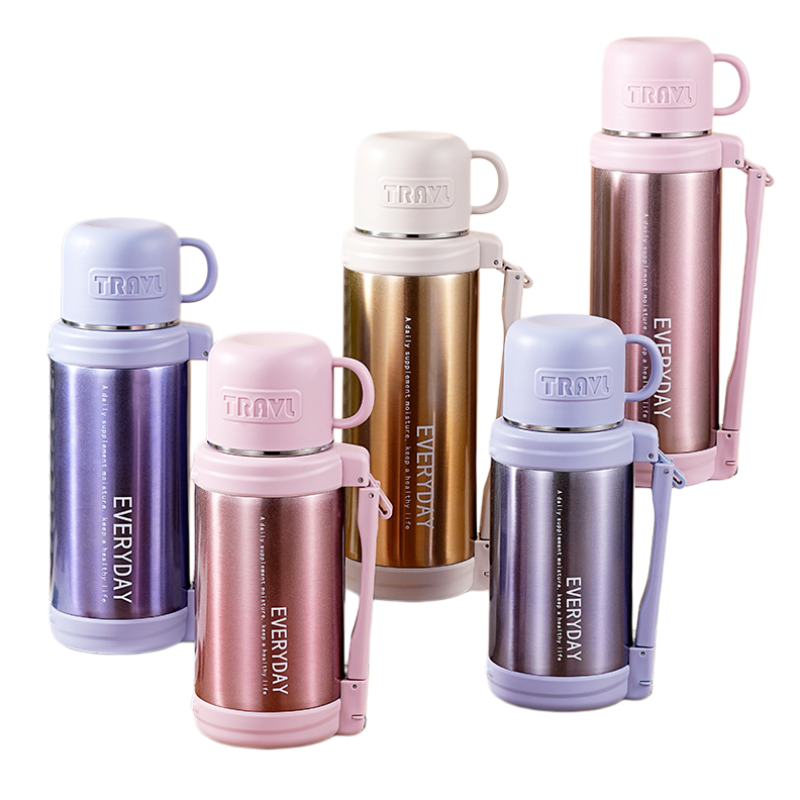 Stainless Steel Travel Pot big capacity and Durable for Camping and Outdoor Adventures
