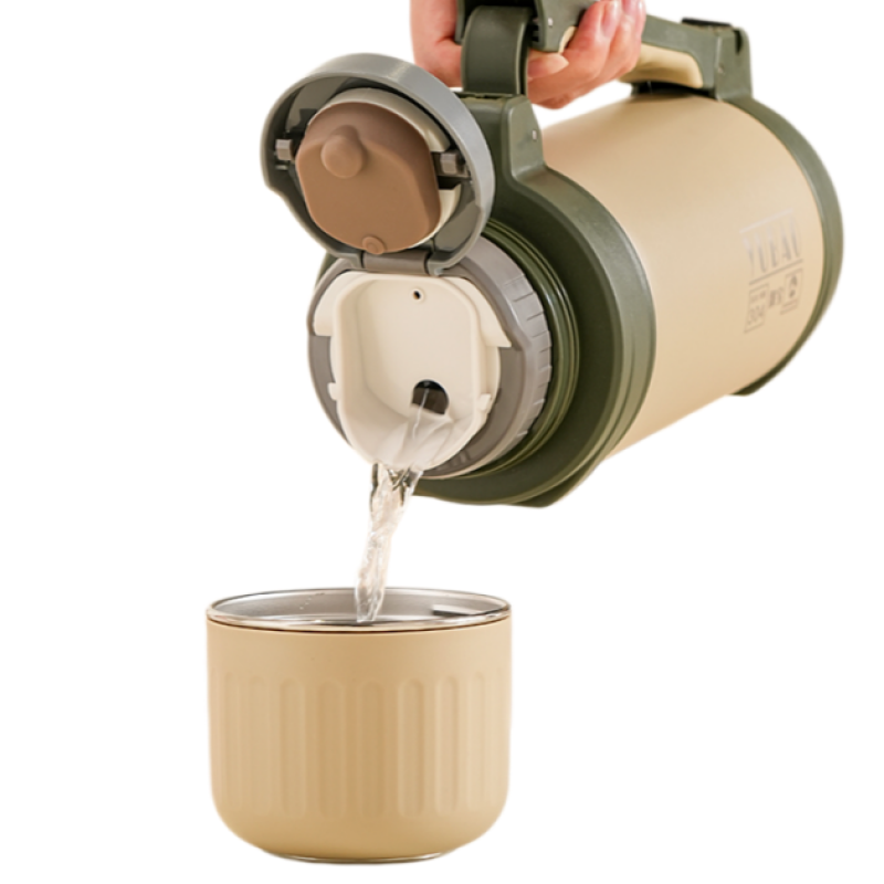 Stainless Steel Travel Pot big capacity and Durable for Camping and Outdoor Adventures