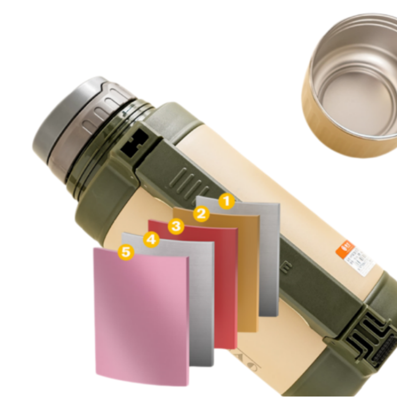 Stainless Steel Travel Pot big capacity and Durable for Camping and Outdoor Adventures