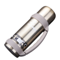 Customized 304 Stainless Steel Double Wall Vacuum travel pot Outdoor Sports Travel pot Handle Lid Hiking 24 hours