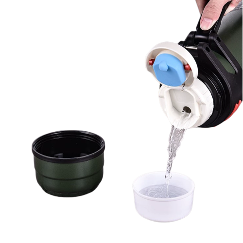 Stainless Steel Travel Pot big capacity and Durable for Camping and Outdoor Adventures