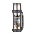Customized 304 Stainless Steel Double Wall Vacuum travel pot Outdoor Sports Travel pot Handle Lid Hiking 24 hours