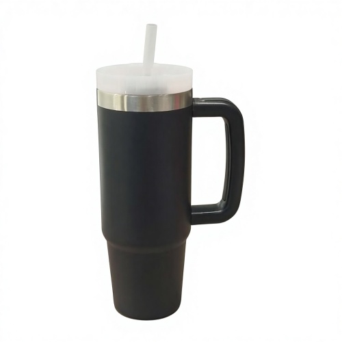 30oz Large Capacity Stainless Steel Tumbler Handle Straw Leak-Proof Double Wall Vacuum Hot/Cold Suitable BPA Free for Daily Use 30oz Large Capacity Stainless Steel Tumbler Handle Straw Leak-Proof Double Wall Vacuum Hot/Cold Suitable BPA Free for Daily Use