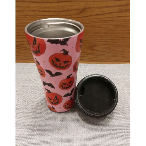 Customizable Durable Stainless Steel Double Wall Insulated Portable Tumbler with Leakproof Seal in Office Home and Outdoor