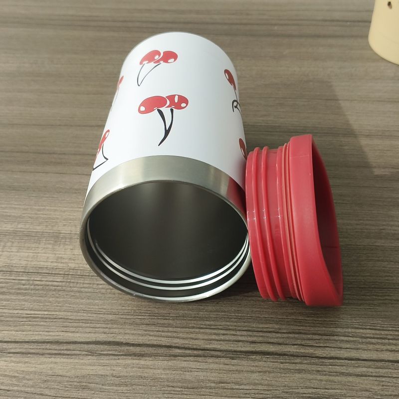 Personalisierbare doppelwandige Vakuum-Thermosflasche, isolierte Reiseflasche aus Edelstahl SUS 304, leichte Geschenkflasche, BPA-frei, auslaufsicher