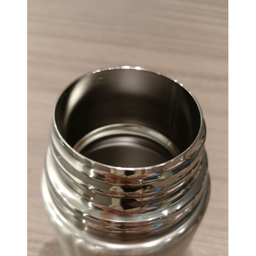 Double Lid Bullet Shaped Stainless Steel Insulated Water Bottle Leakproof Keep Hot And Cold For Travel Office Outdoor Sports